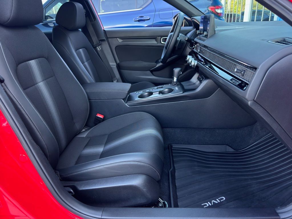 2025 Honda Civic Sport Red at Community Honda