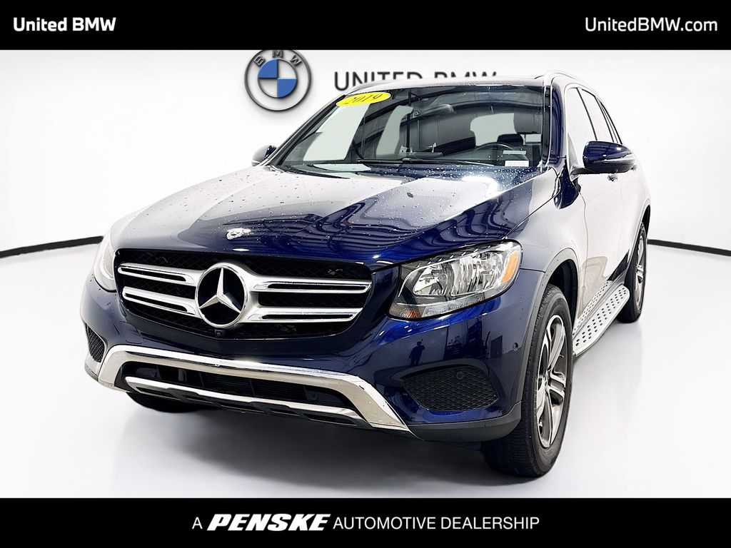 Blue 2019 Mercedes-Benz GLC SUV / Crossover All-Wheel Drive 9-Speed Automatic