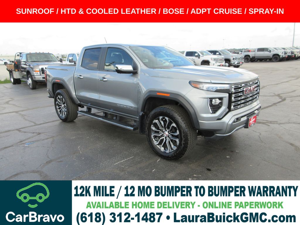 Sterling Metallic 2024 GMC Canyon Pickup Truck Four-Wheel Drive 8-Speed Automatic