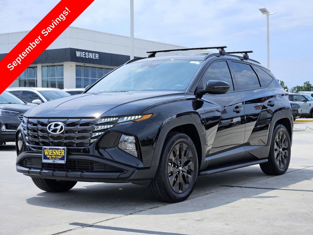 Black Pearl 2024 Hyundai Tucson SUV / Crossover All-Wheel Drive 8-Speed Automatic
