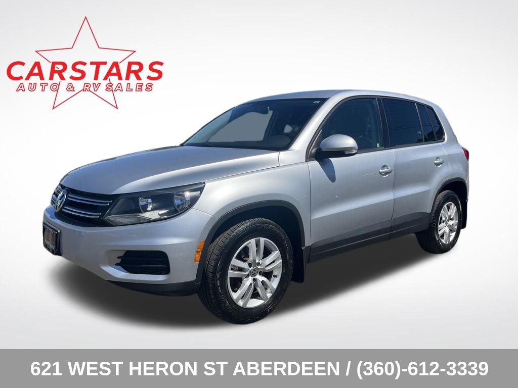 2013 Reflex Silver Metallic Volkswagen Tiguan S SUV