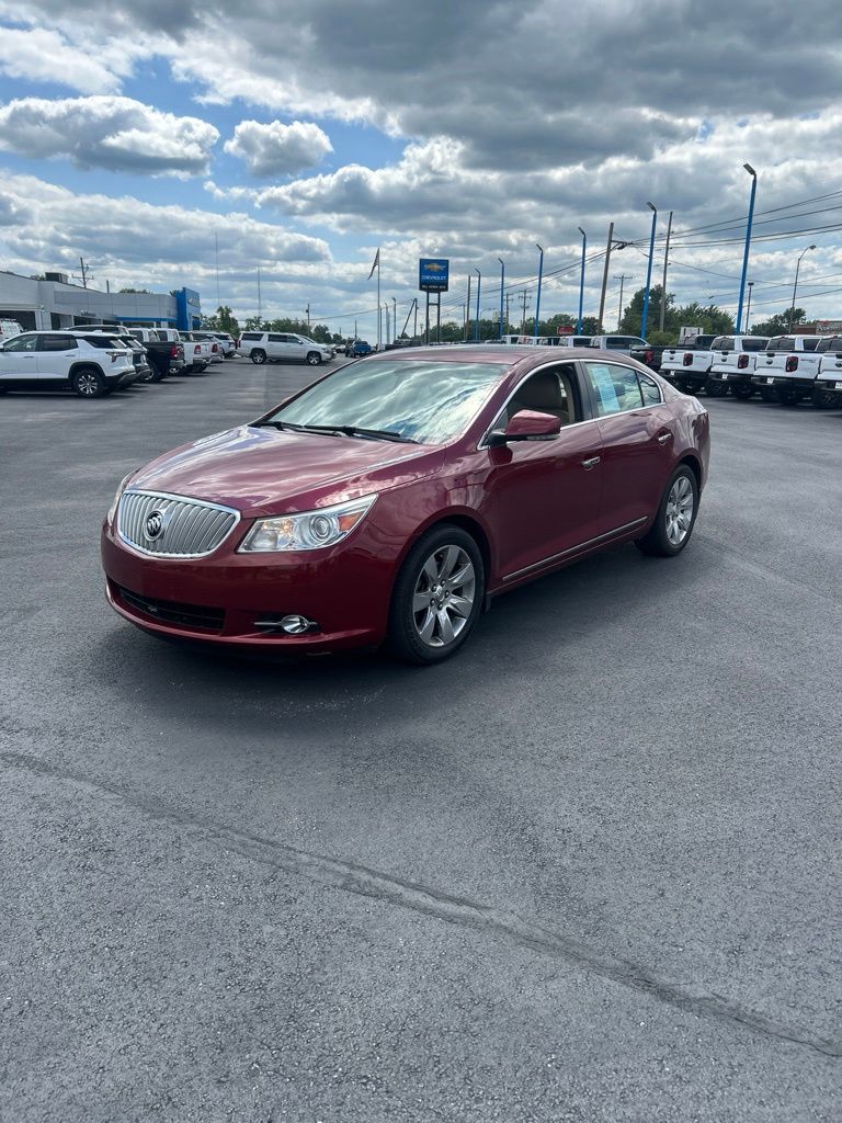 Red Jewel Tintcoat 2010 Buick LaCrosse Sedan All-Wheel Drive 6-Speed Automatic Overdrive