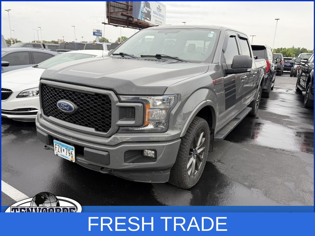 Gray (Lead Foot) 2018 Ford F-150 Pickup Truck Four-Wheel Drive Automatic