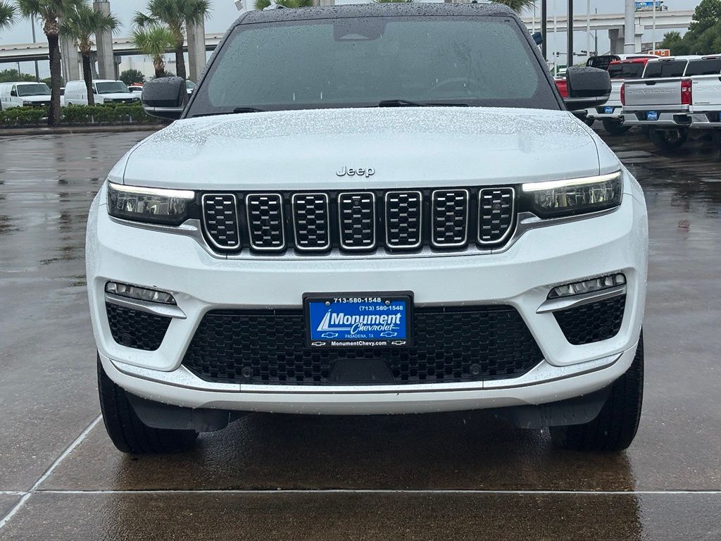 2023 Jeep Grand Cherokee Summit White at Wharton Chevrolet GMC
