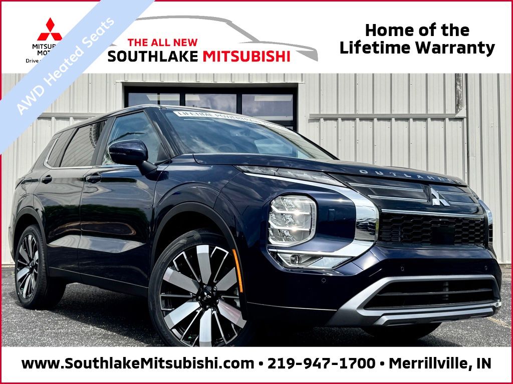 Cosmic Blue Metallic 2026 Mitsubishi Outlander SUV / Crossover Front-Wheel Drive Continuously Variable Transmission