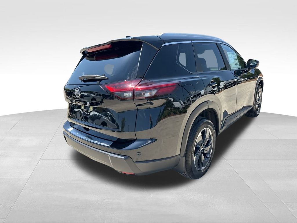2025 Super Black Nissan Rogue SV FWD SUV