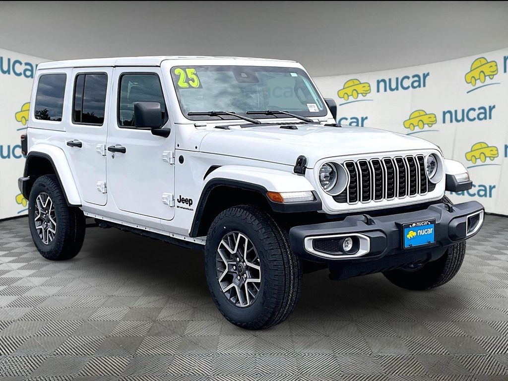 White 2025 Jeep Wrangler SUV / Crossover Four-Wheel Drive 8-Speed Automatic