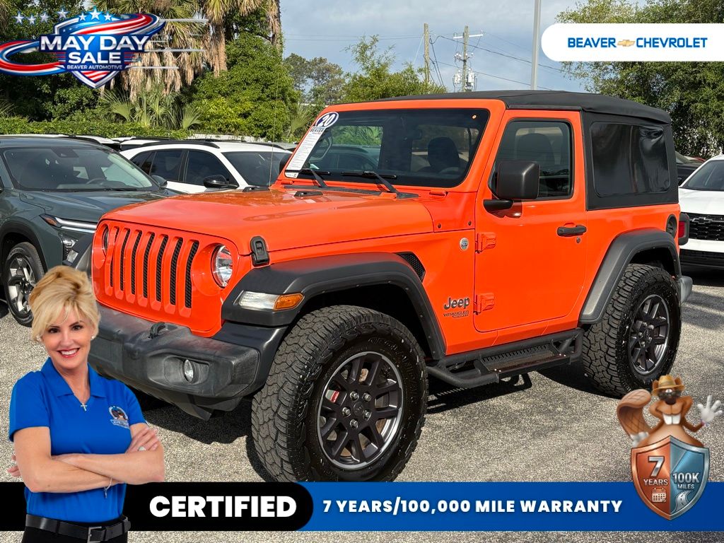 Punkn Metallic Clearcoat 2020 Jeep Wrangler Sport 4WD SUV / Crossover Four-Wheel Drive 8-Speed Automatic