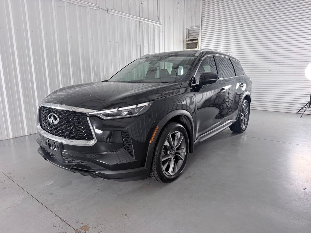 Mineral Black 2024 INFINITI QX60 SUV / Crossover Front-Wheel Drive 9-Speed Automatic