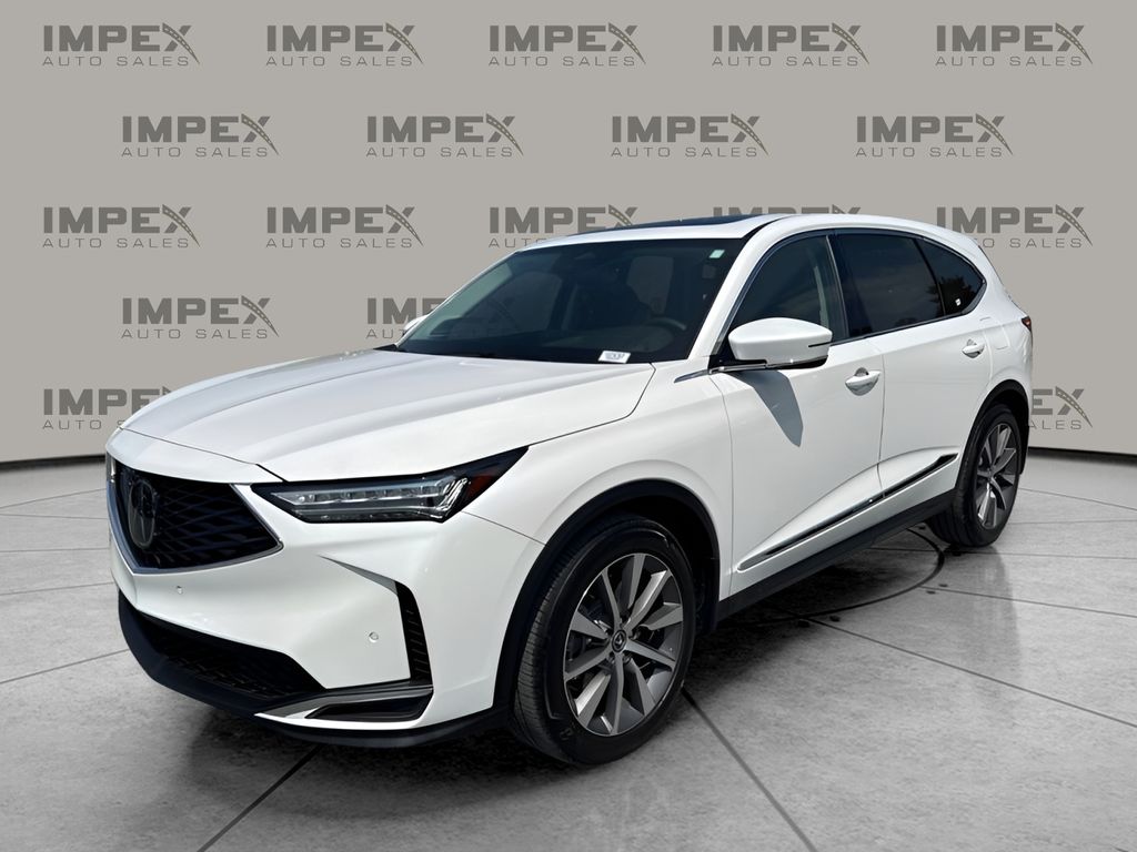 Platinum White Pearl 2025 Acura MDX SUV / Crossover Front-Wheel Drive Automatic