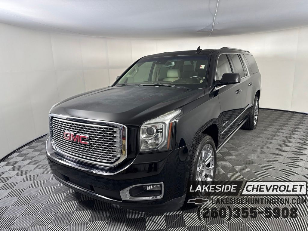 Onyx Black 2016 GMC Yukon XL Denali 4WD SUV / Crossover Four-Wheel Drive 8-Speed Automatic