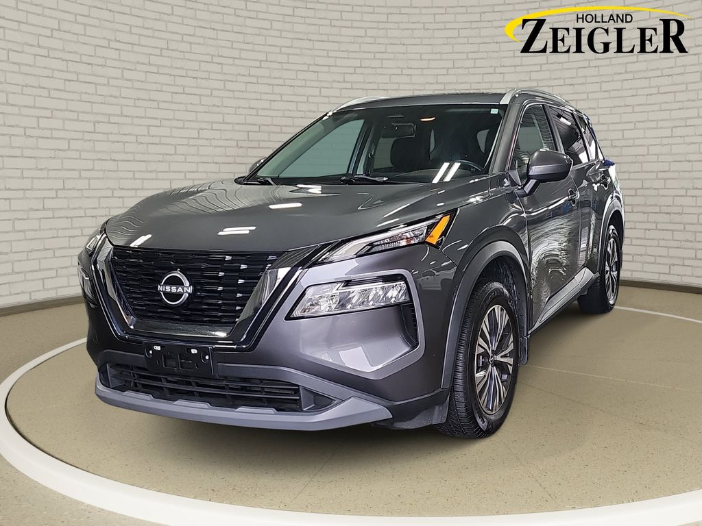 Gray (Gun Metallic) 2023 Nissan Rogue SUV / Crossover All-Wheel Drive Continuously Variable Transmission