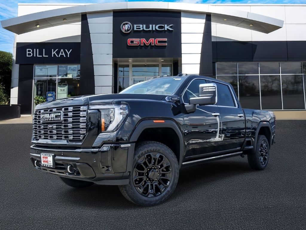 Onyx Black 2026 GMC Sierra 2500HD Pickup Truck Four-Wheel Drive Automatic