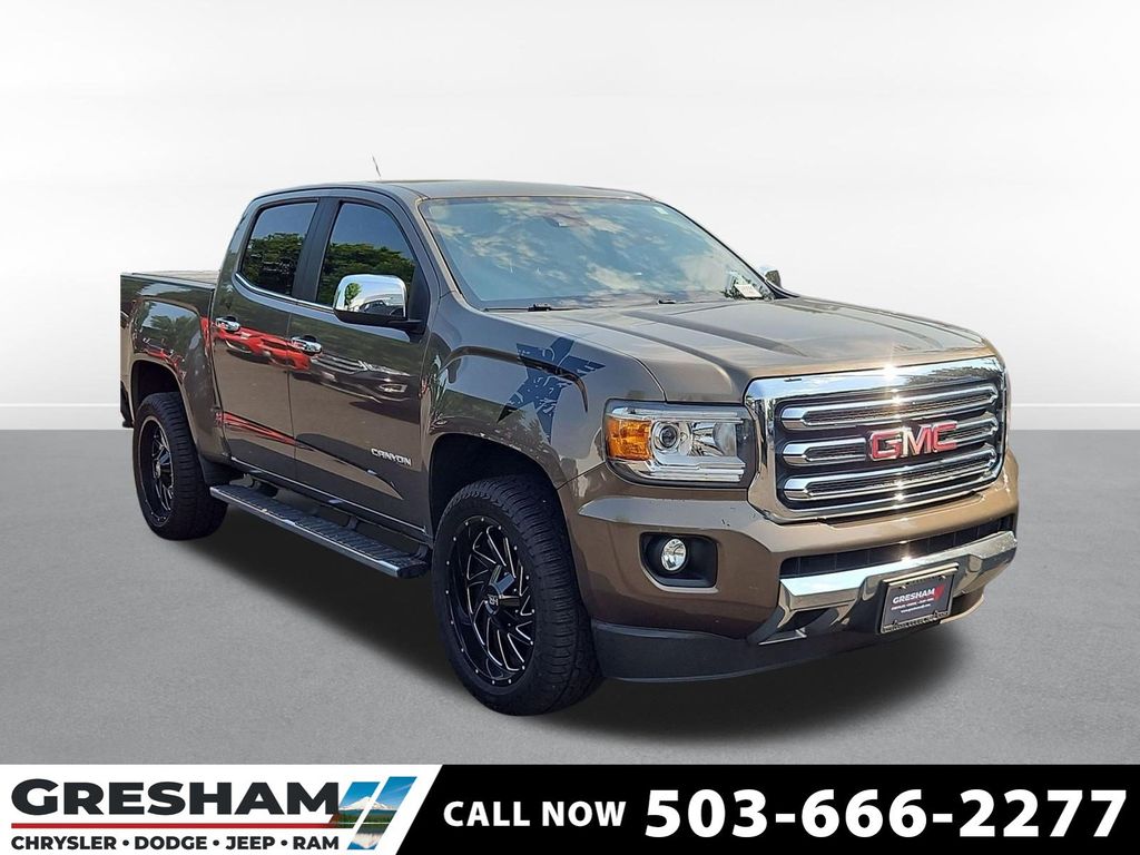 Bronze Alloy Metallic 2015 GMC Canyon Pickup Truck 4X2 6-Speed Automatic