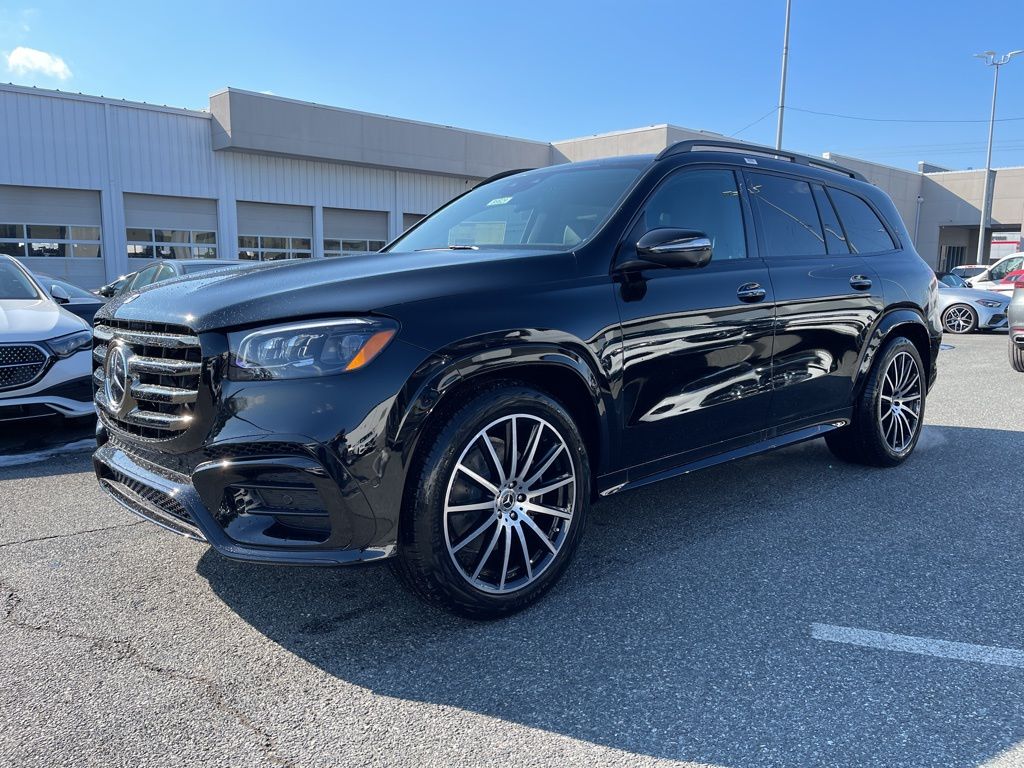 Black (Obsidian) 2025 Mercedes-Benz GLS 450 4MATIC SUV / Crossover All-Wheel Drive 9-Speed Automatic