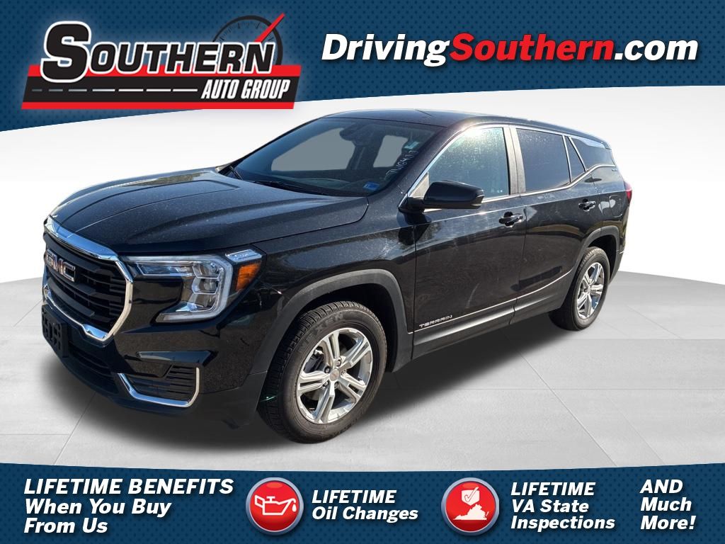 Black (Ebony Twilight Metallic) 2024 GMC Terrain SUV / Crossover All-Wheel Drive 9-Speed Automatic