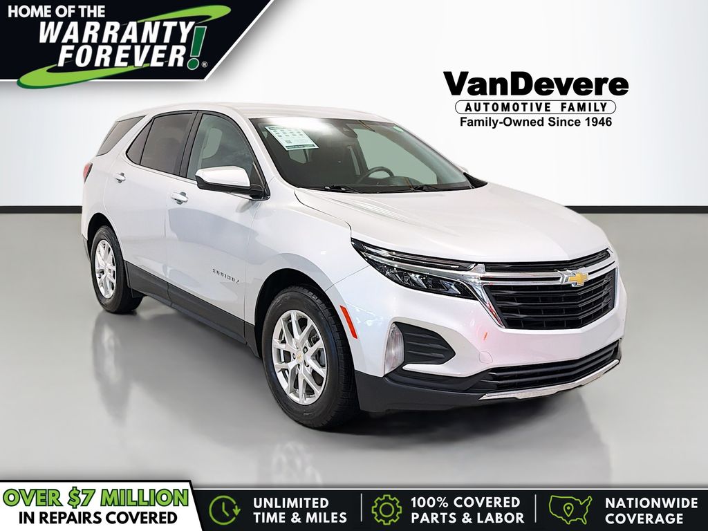 Silver Ice Metallic 2022 Chevrolet Equinox SUV / Crossover Front-Wheel Drive 6-Speed Automatic Overdrive