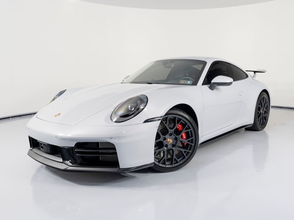 Ice Gray Metallic 2026 Porsche 911 Coupe All-Wheel Drive 8-Speed Automatic