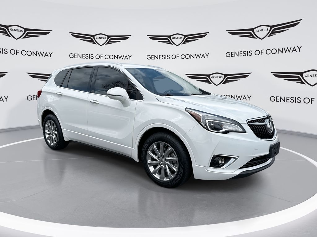 Summit White 2020 Buick Envision Essence FWD SUV / Crossover Front-Wheel Drive 6-Speed Automatic