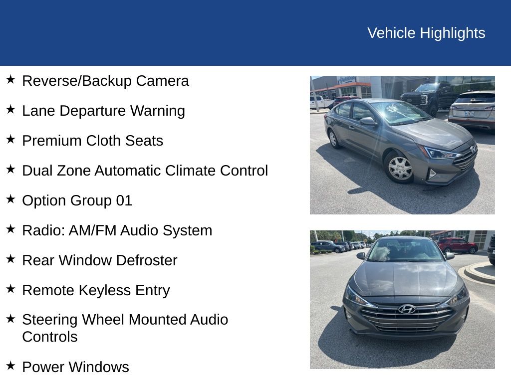 2020 Hyundai ELANTRA SE