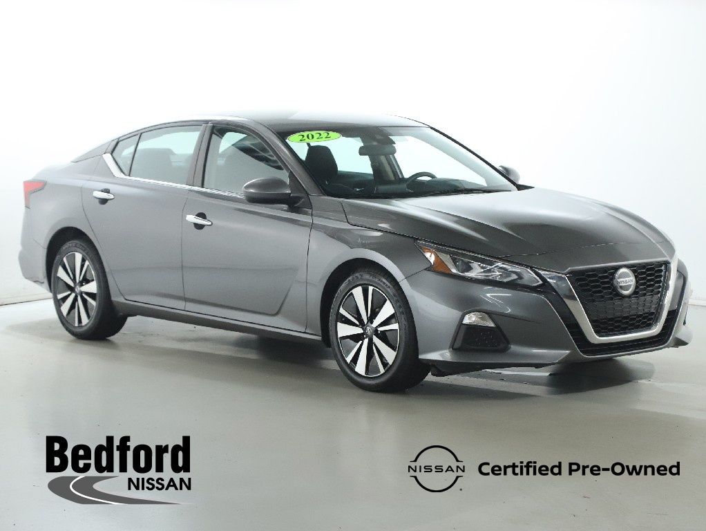 Gray (Gun Metallic) 2022 Nissan Altima Sedan Front-Wheel Drive Continuously Variable Transmission