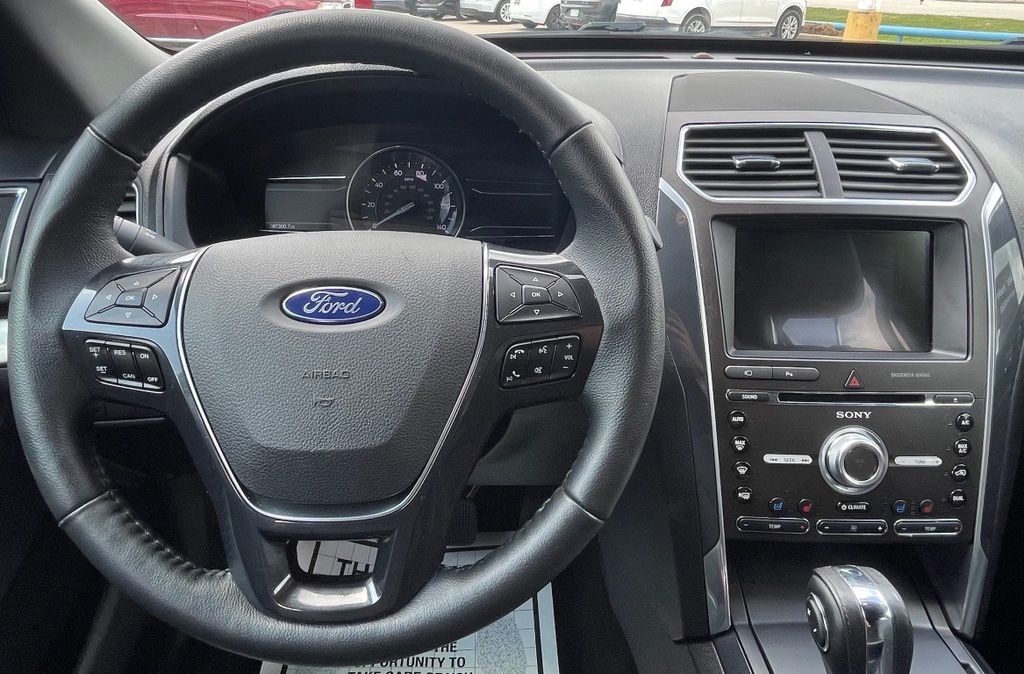 2018 Ford Explorer Limited Red at Bayway Cadillac of The Woodlands