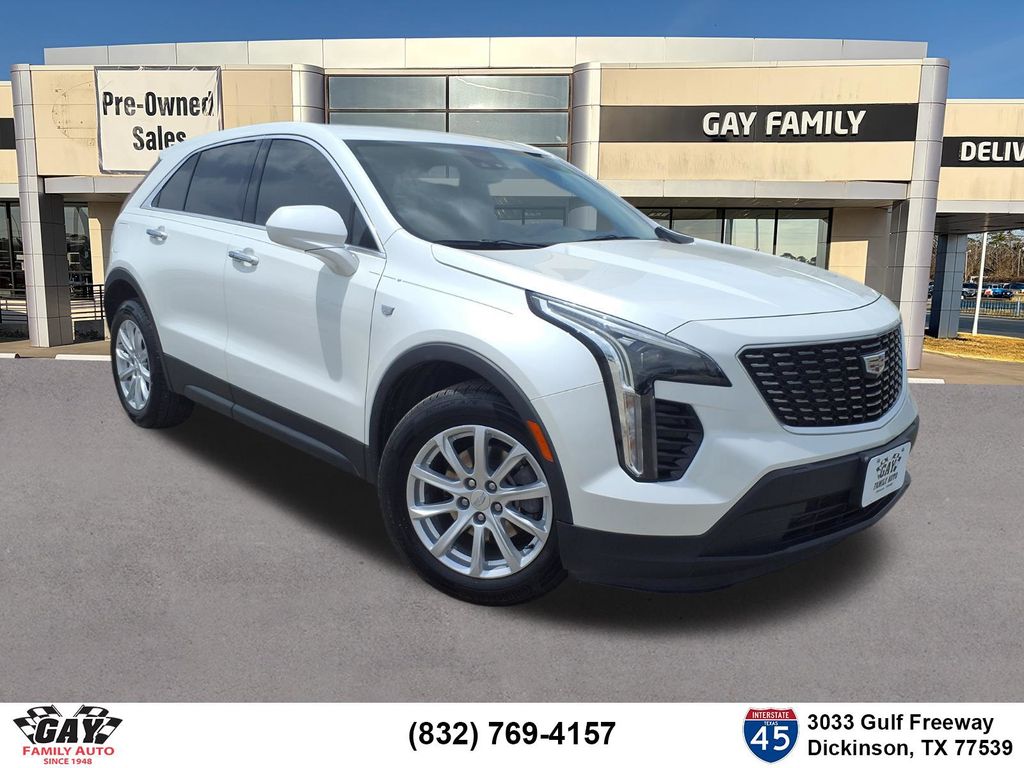 Crystal White 2021 Cadillac XT4 SUV / Crossover Front-Wheel Drive 9-Speed Automatic