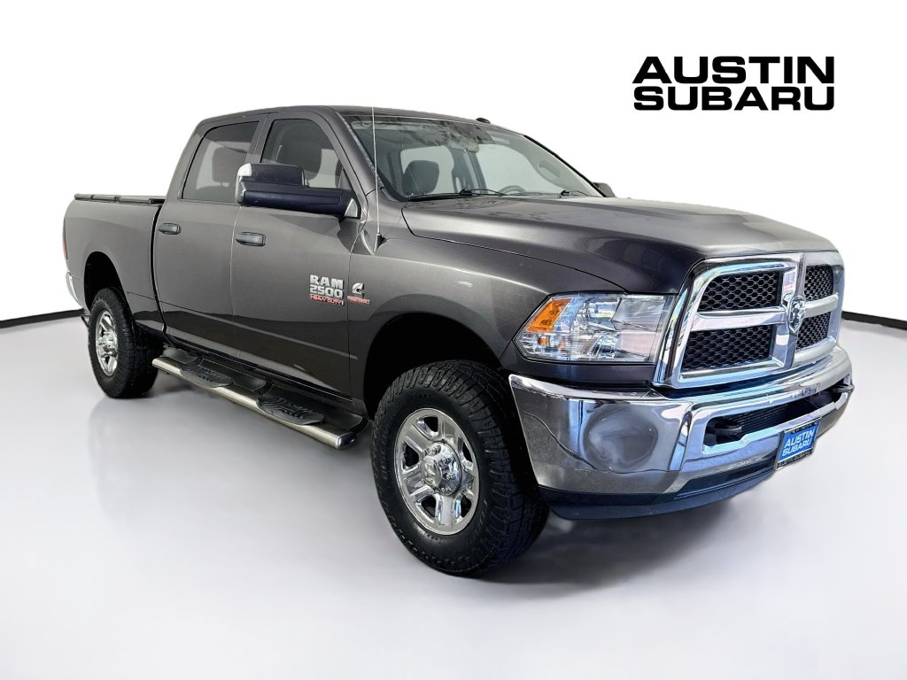 Gray (Granite Crystal Metallic Clearcoat) 2018 RAM 2500 Pickup Truck Four-Wheel Drive 6-Speed Automatic
