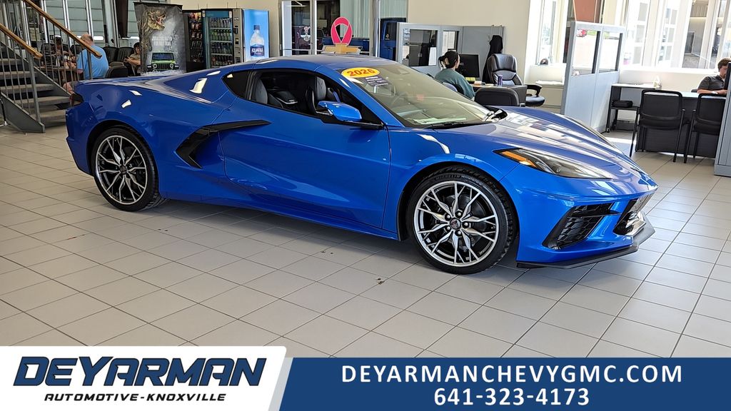 Riptide Blue Metallic 2026 Chevrolet Corvette Stingray 2LT Coupe RWD Coupe Rear-Wheel Drive 8-Speed Dual Clutch