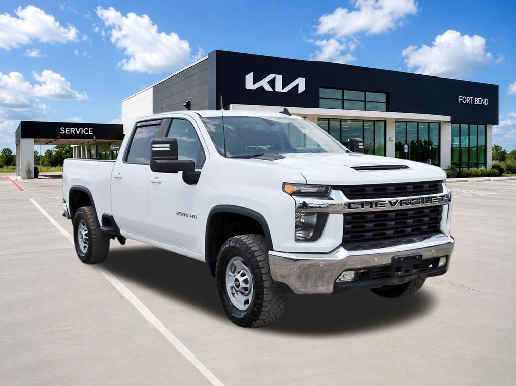 2020 Chevrolet Silverado 2500HD LT White at Traditions Chevrolet
