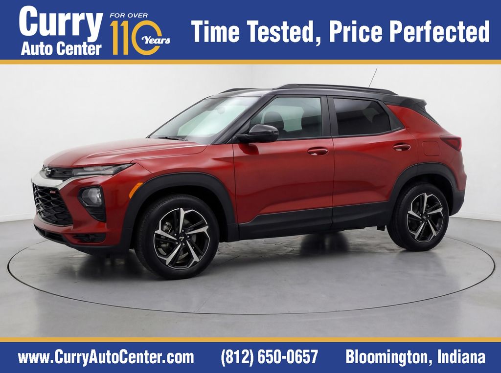 Red (Crimson Metallic) 2023 Chevrolet Trailblazer RS FWD SUV / Crossover Front-Wheel Drive Continuously Variable Transmission