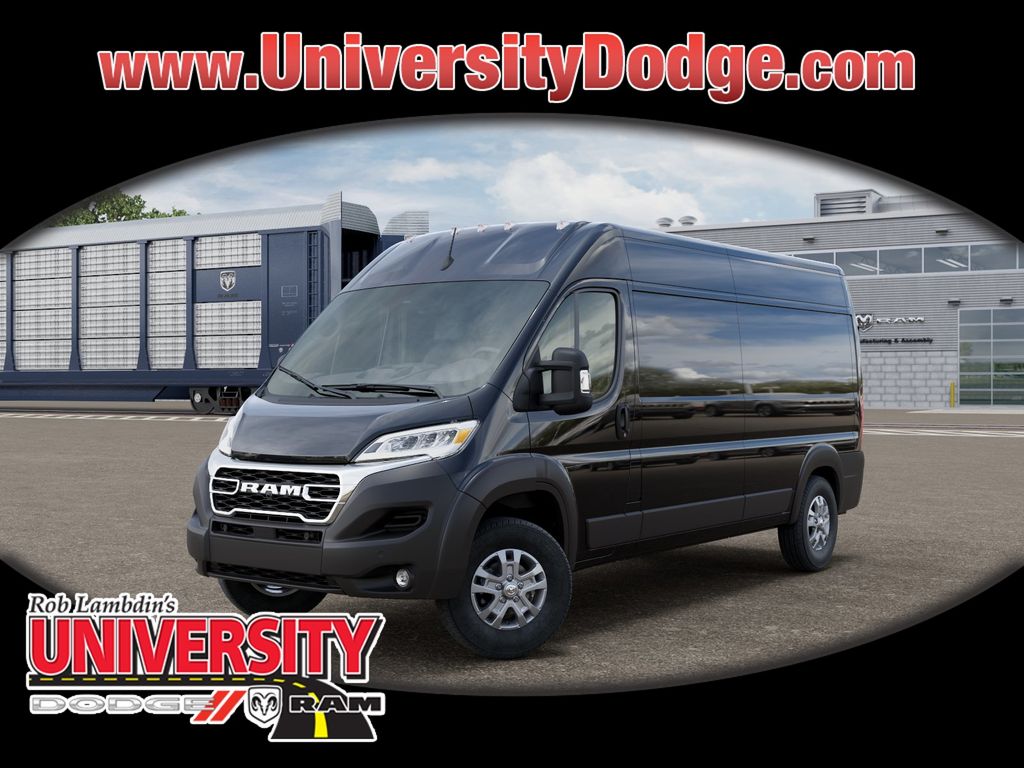 Black Clearcoat 2026 RAM ProMaster Van  9-Speed Automatic