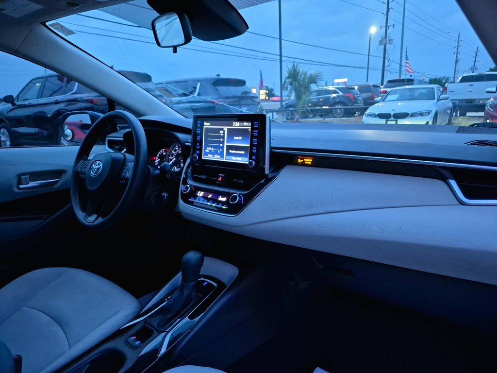 2020 Toyota Corolla LE Blue at Durrett Motor Company
