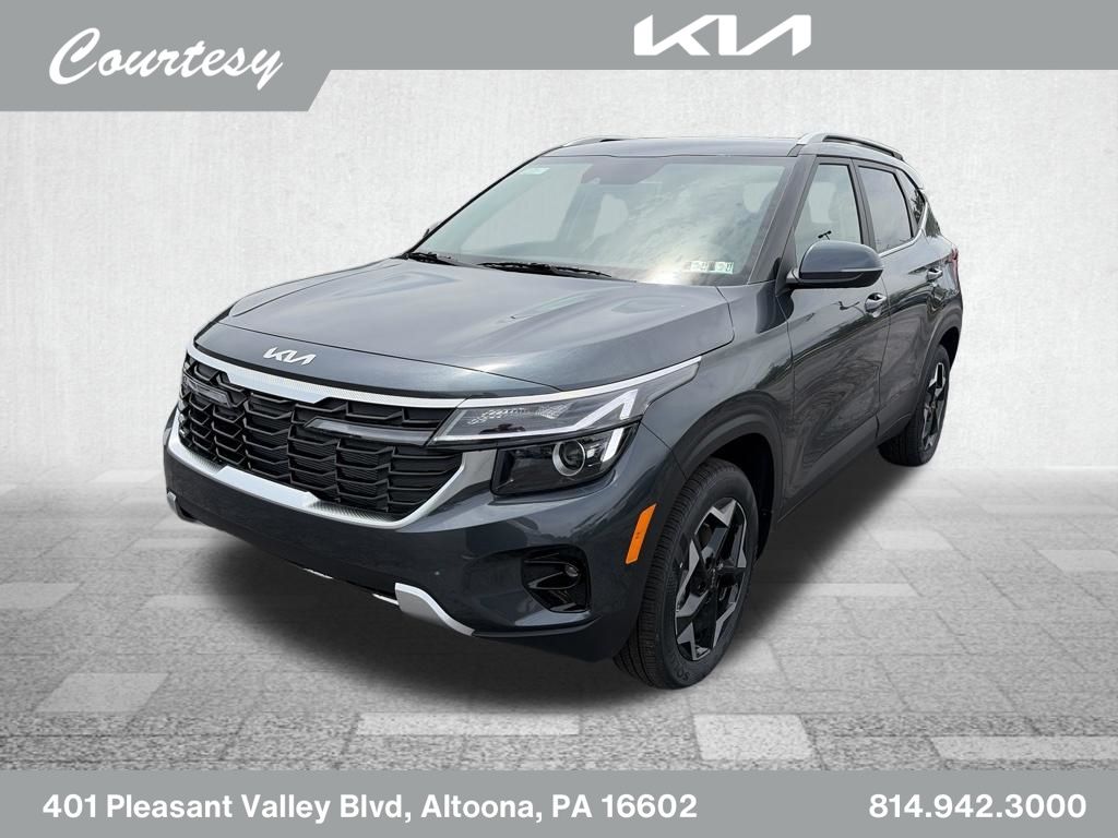 Gravity Gray 2026 Kia Seltos SUV / Crossover All-Wheel Drive Continuously Variable Transmission
