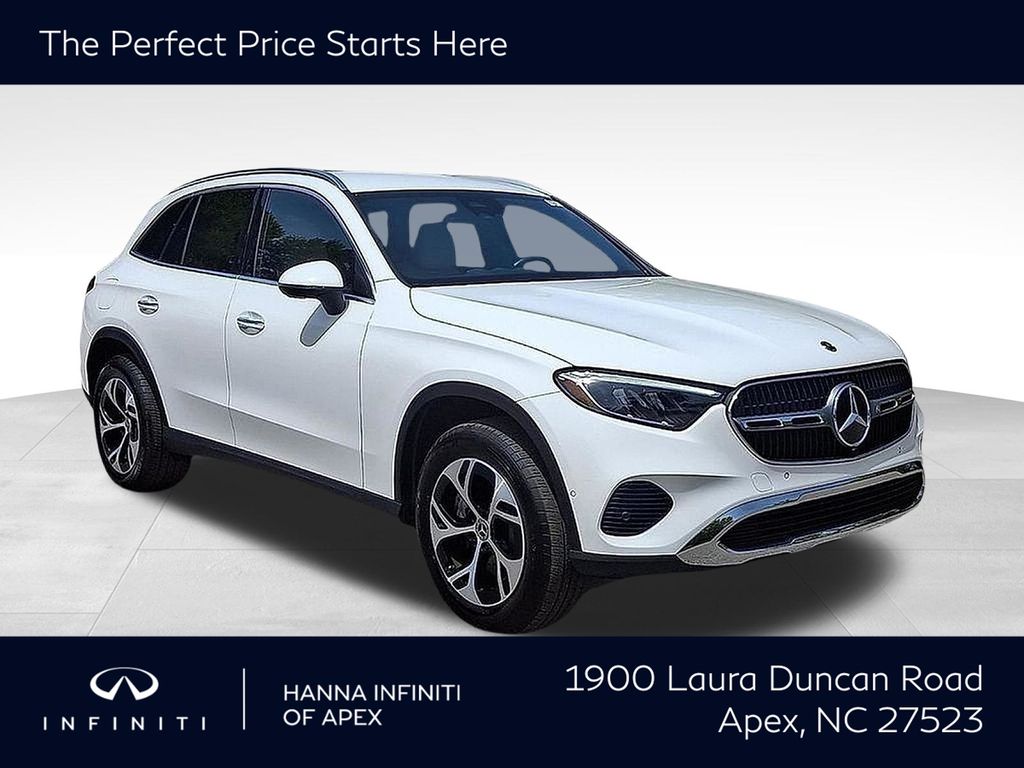 Polar White 2025 Mercedes-Benz GLC SUV / Crossover All-Wheel Drive 9-Speed Automatic