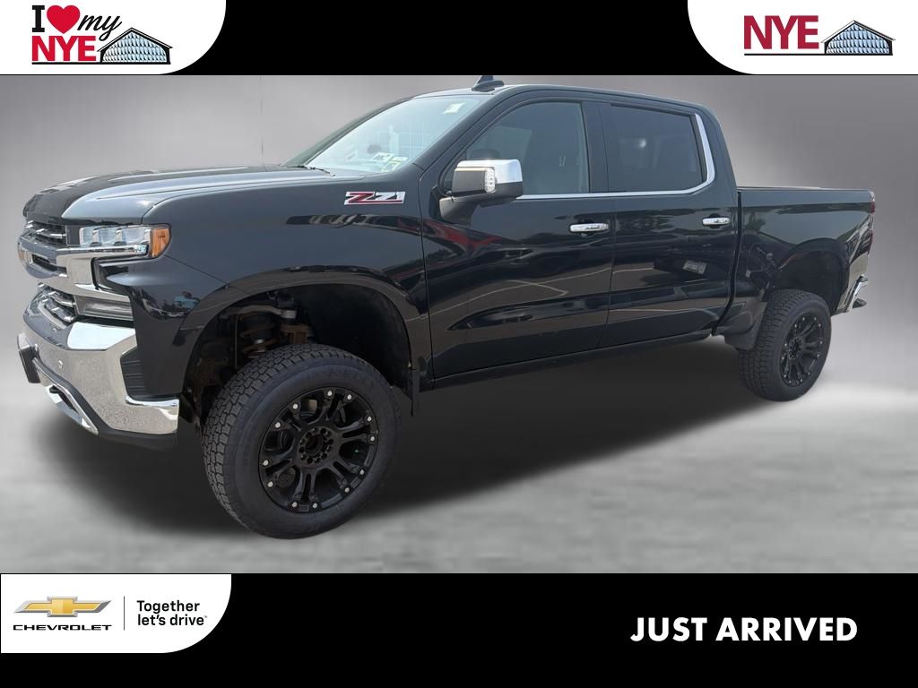 Black 2019 Chevrolet Silverado 1500 Pickup Truck Four-Wheel Drive 8-Speed Automatic
