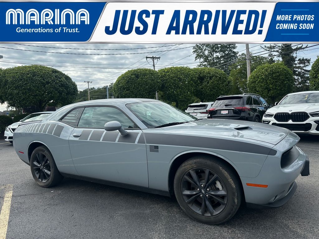 Smoke Show 2021 Dodge Challenger Coupe All-Wheel Drive 8-Speed Automatic