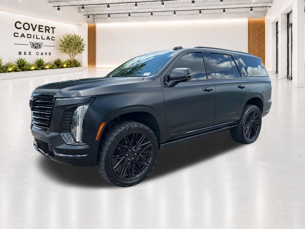 Used 2025 Black Cadillac Premium Luxury Platinum image 4