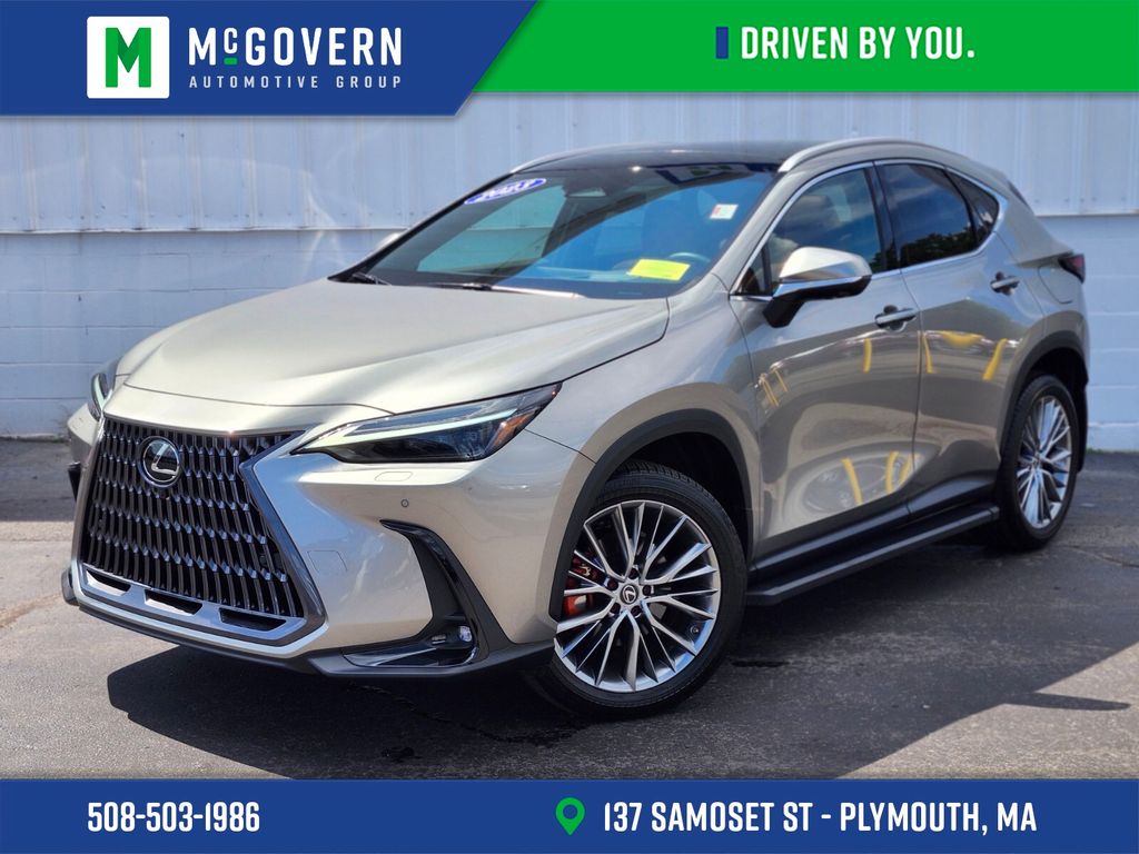 Silver 2023 Lexus NX SUV / Crossover All-Wheel Drive 8-Speed Automatic