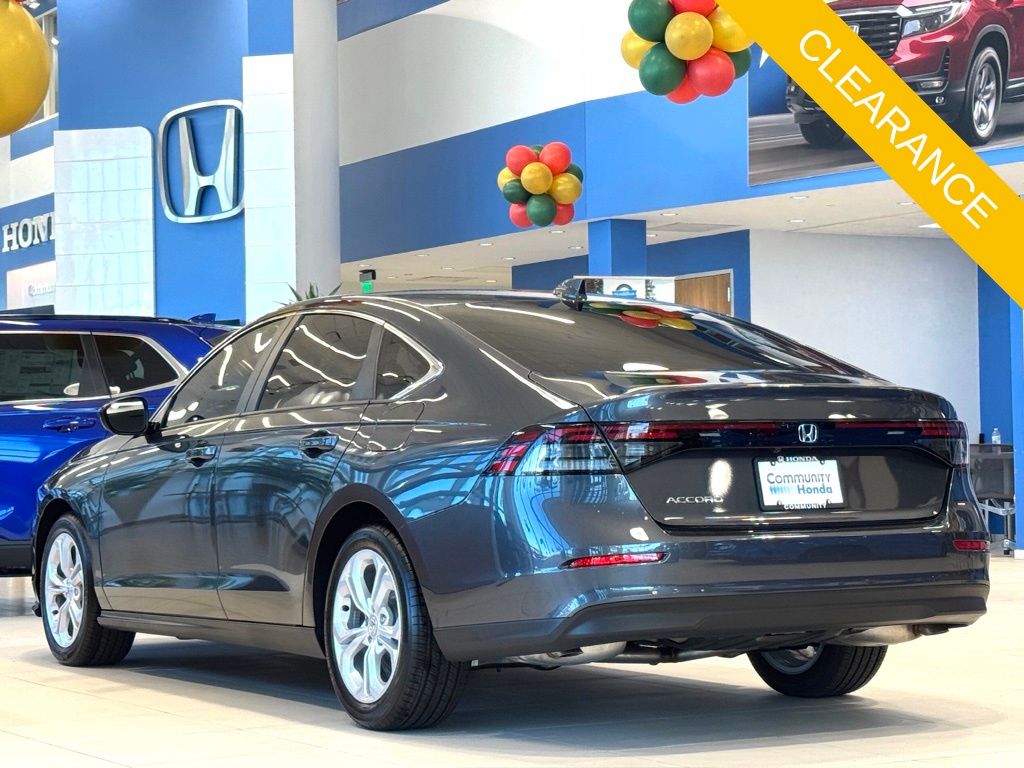 2025 Honda Accord LX Gray at Mac Haik CDJR North Houston