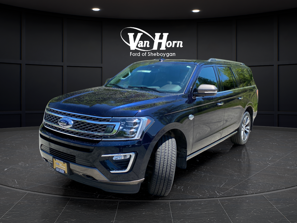 Certified Used 2021 Antimatter Blue Metallic Ford King Ranch image 3