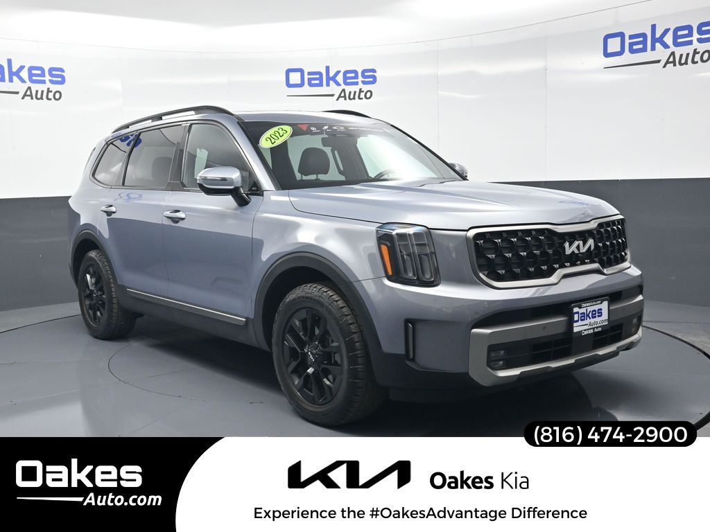 Everlasting Silver 2023 Kia Telluride SX-X-Pro AWD SUV / Crossover All-Wheel Drive 8-Speed Automatic
