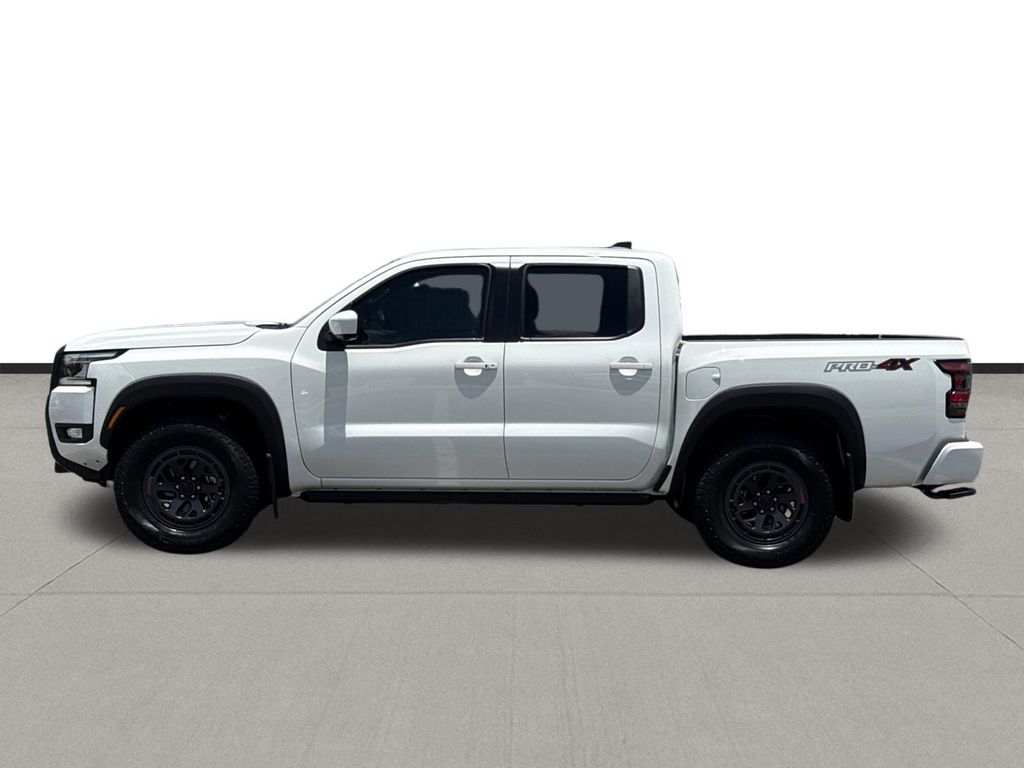 2025 Nissan Frontier PRO-4X White at Central Houston Nissan