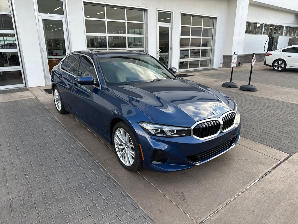 Certified Used 2024 Blue BMW 330i image 3