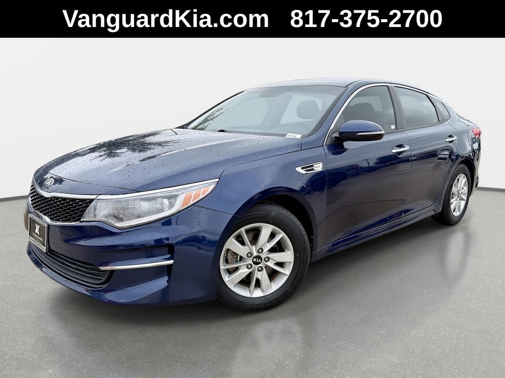 Horizon Blue 2018 Kia Optima LX Sedan Front-Wheel Drive 6-Speed Automatic