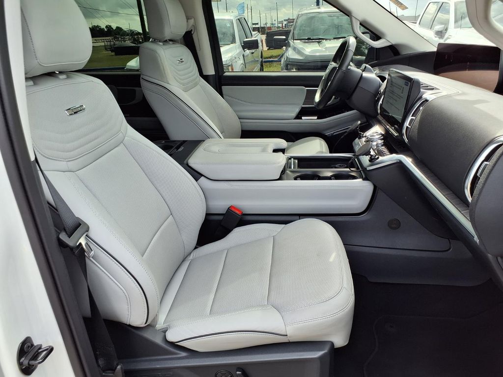 2025 Ford Expedition Max Platinum White at Bayway Cadillac of The Woodlands