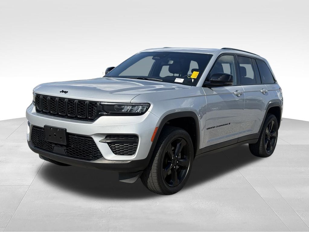 Silver Zynith 2023 Jeep Grand Cherokee SUV / Crossover Four-Wheel Drive 8-Speed Automatic