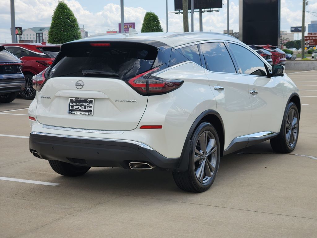 2023 Nissan Murano Platinum White at Central Houston Nissan