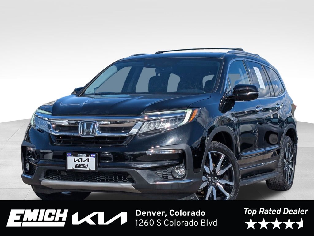 Crystal Black Pearl 2020 Honda Pilot Elite AWD SUV / Crossover All-Wheel Drive 9-Speed Automatic