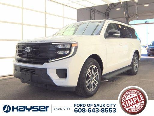 White Metallic 2025 Ford Expedition SUV / Crossover Four-Wheel Drive Automatic
